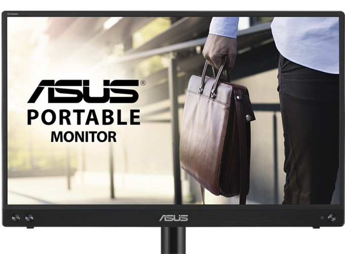 ASUS ZenScreen Stand MTS02D Ergonomic Stand for Portable Monitors, Tilt, Pivot, Height